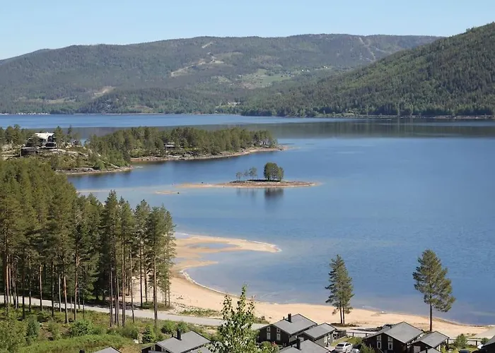 Modern With Panoramic View Of The Nisser Ferienhaus Trontveit