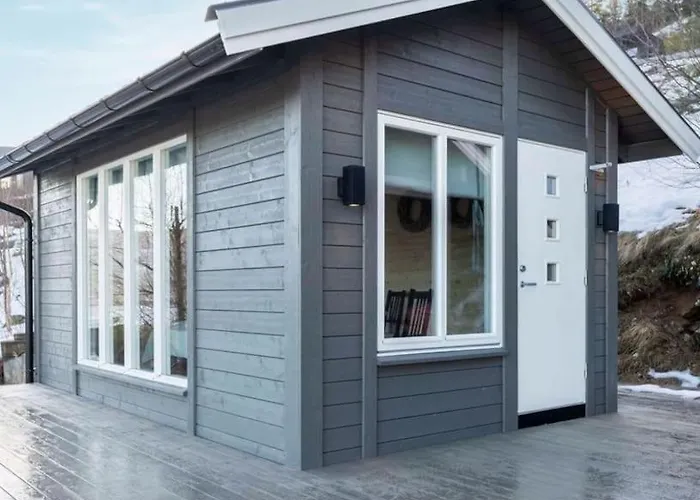 Ferienhaus Modern With Panoramic View Of The Nisser